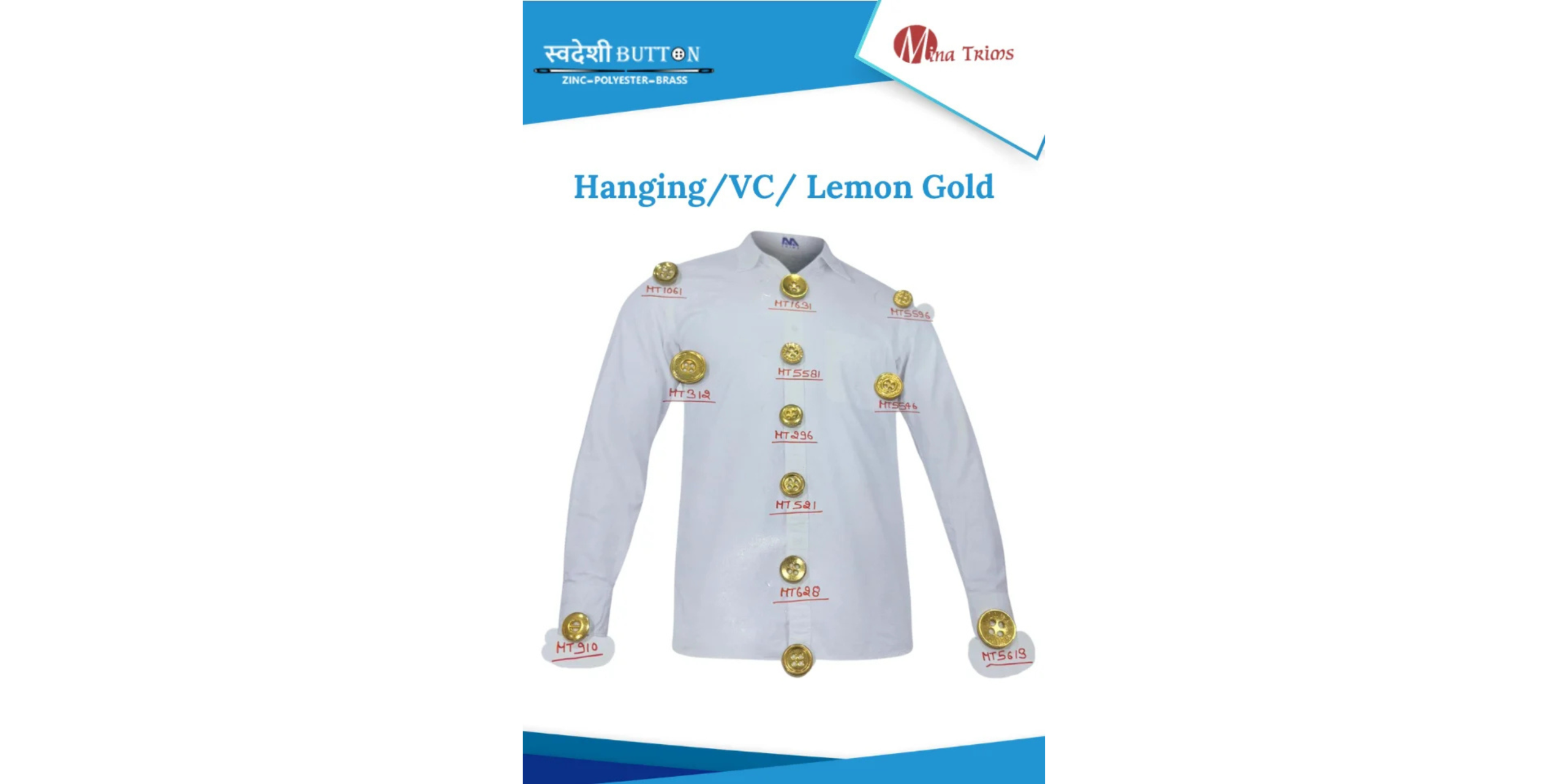 Garment Trims Manufacturer – Swadeshi Button: Quality Trims for Modern Garment Brands